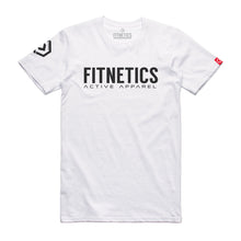 Load image into Gallery viewer, Fitnetics Original Performance Tee - White